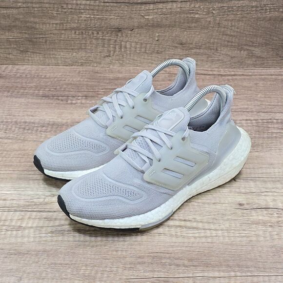 Adidas Ultraboost 22 Women's Size 7.5 Gray Running Shoes (GX5594) - Picture 7 of 9